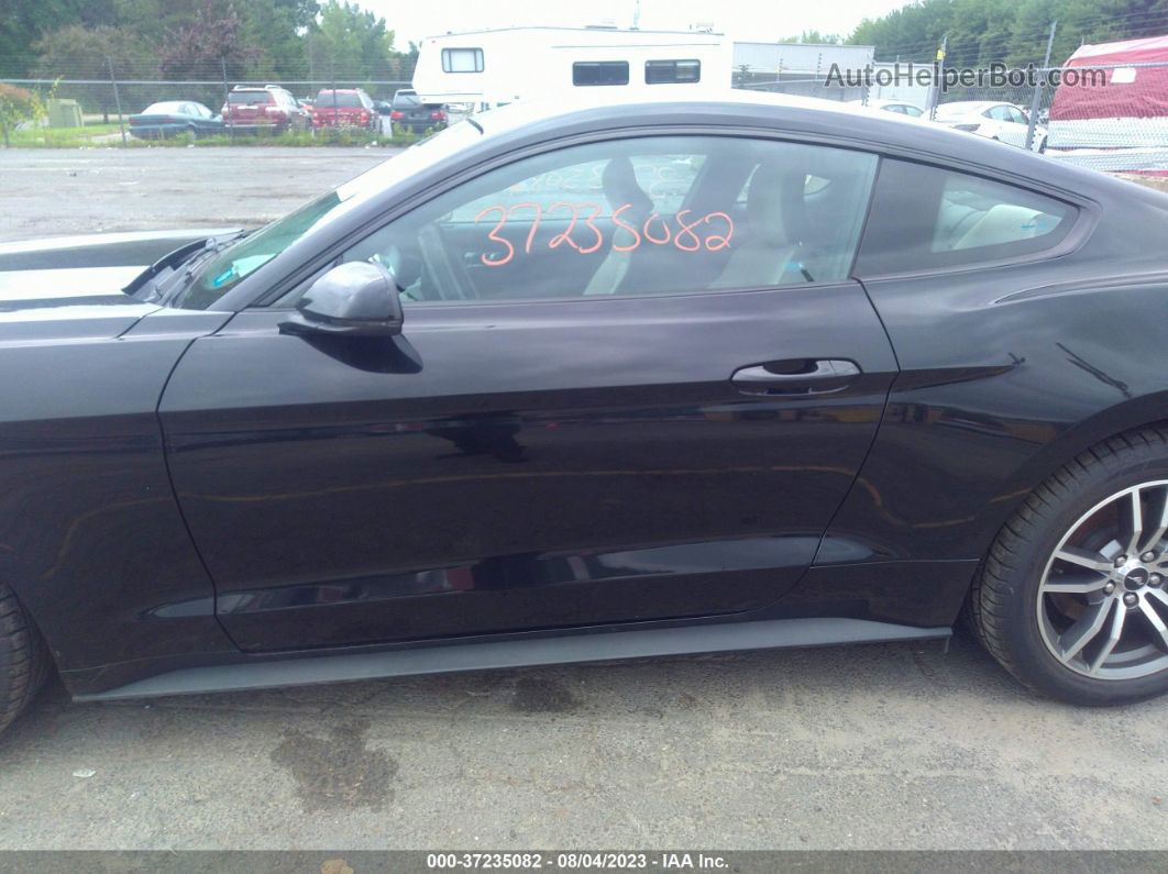 2015 Ford Mustang Ecoboost Black vin: 1FA6P8TH9F5356955