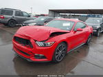 2015 Ford Mustang Ecoboost Red vin: 1FA6P8TH9F5404096