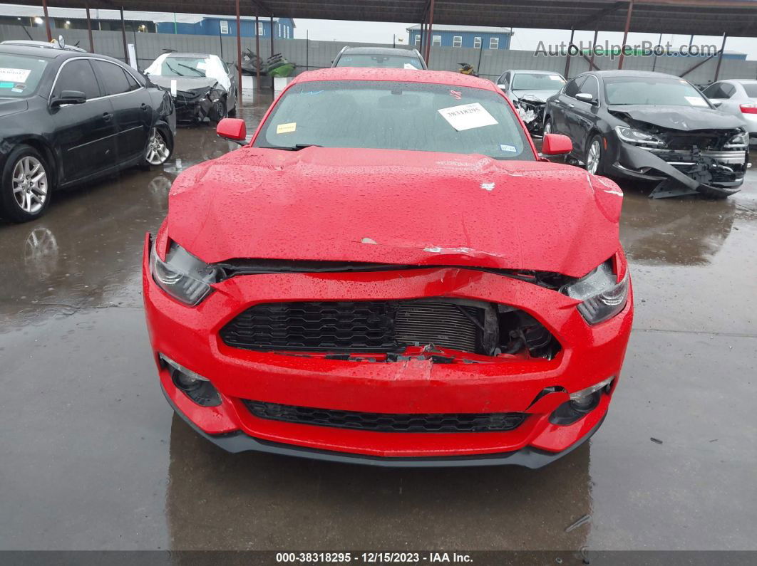 2015 Ford Mustang Ecoboost Red vin: 1FA6P8TH9F5404096