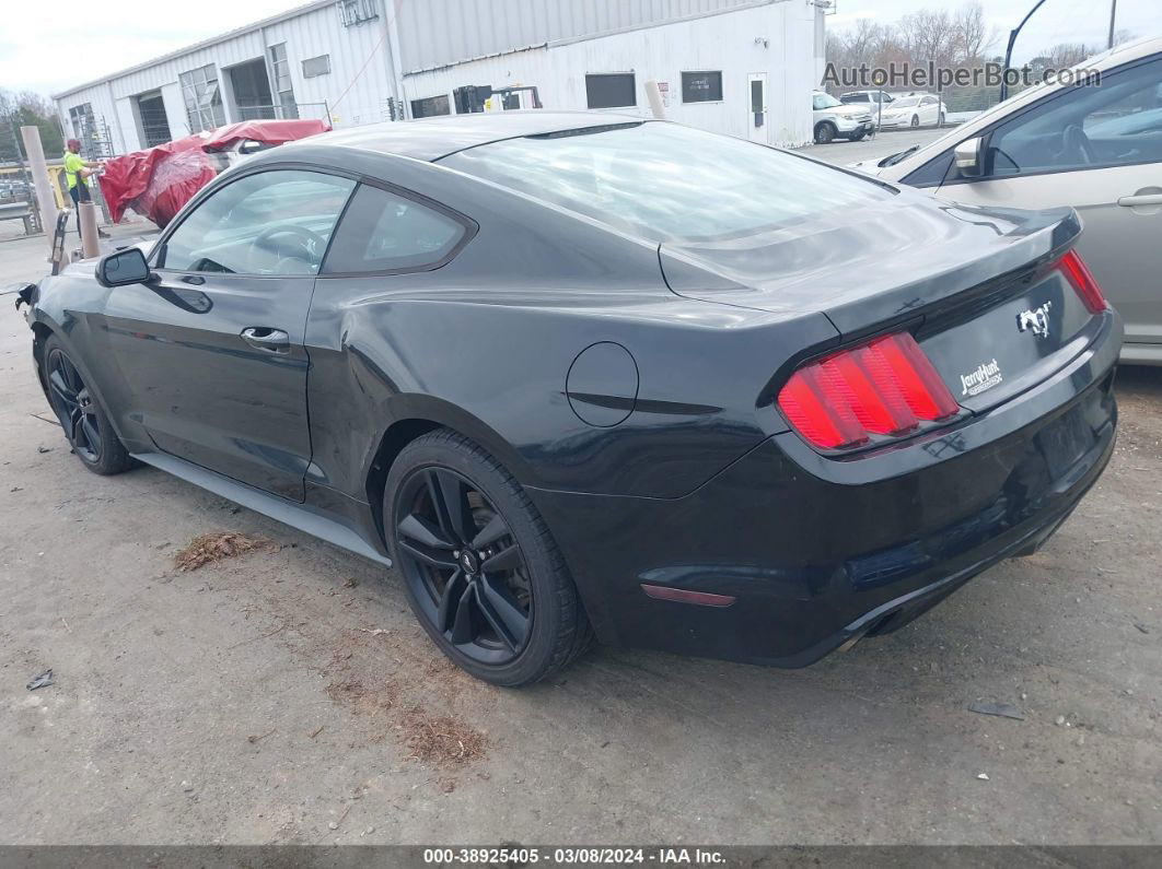 2015 Ford Mustang Ecoboost Black vin: 1FA6P8TH9F5411369