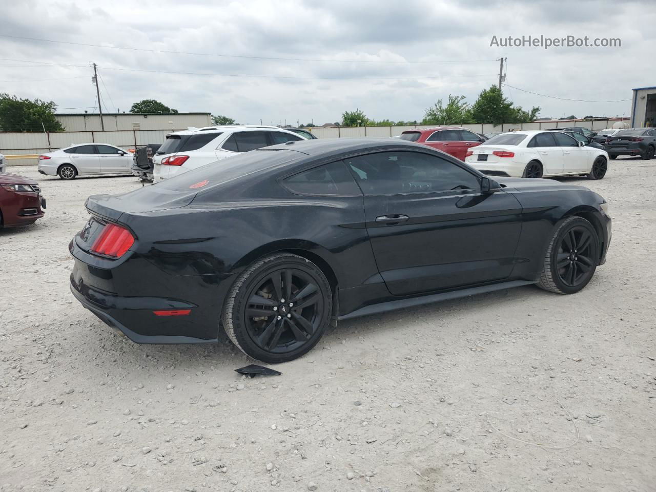 2015 Ford Mustang  Черный vin: 1FA6P8TH9F5423098