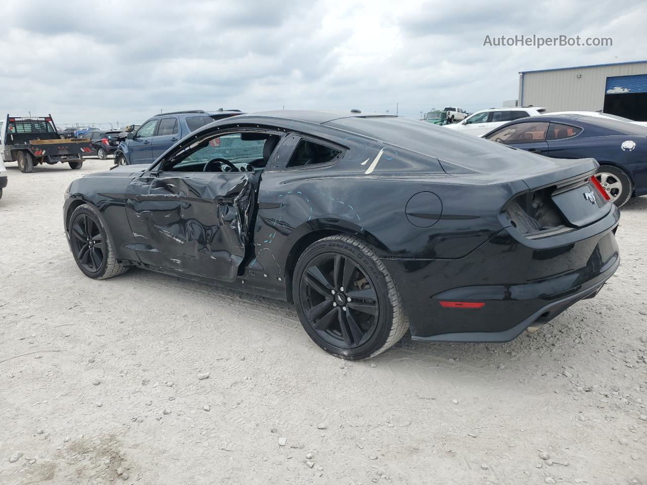 2015 Ford Mustang  Black vin: 1FA6P8TH9F5423098