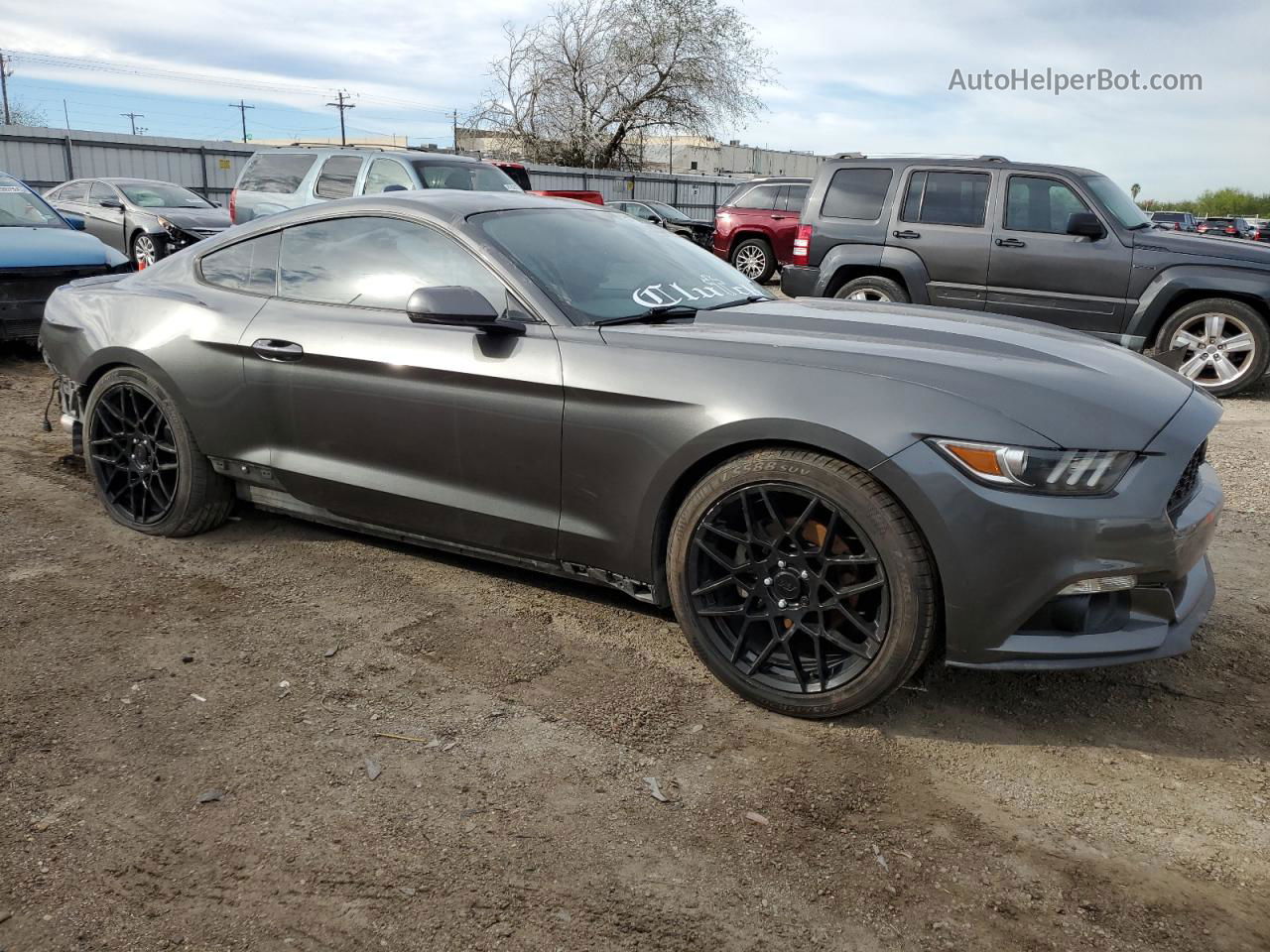 2016 Ford Mustang  Gray vin: 1FA6P8TH9G5209049