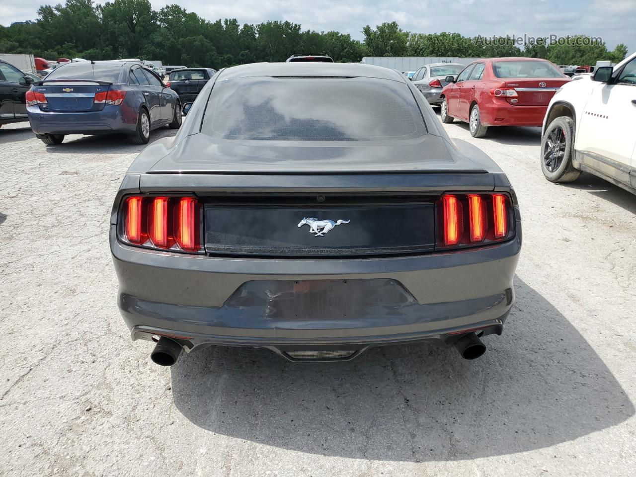 2016 Ford Mustang  Gray vin: 1FA6P8TH9G5221685