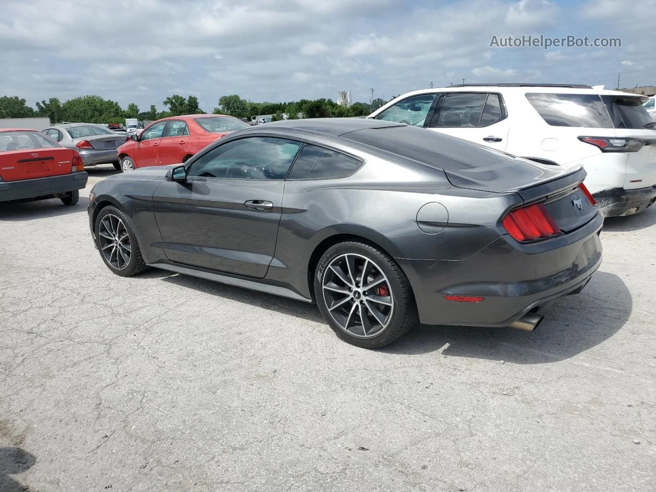 2016 Ford Mustang  Gray vin: 1FA6P8TH9G5221685