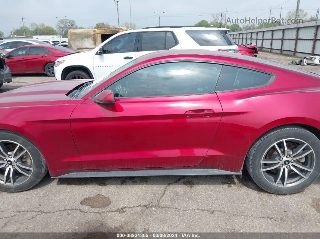 2016 Ford Mustang Ecoboost Red vin: 1FA6P8TH9G5225252