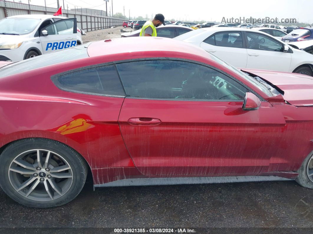 2016 Ford Mustang Ecoboost Red vin: 1FA6P8TH9G5225252