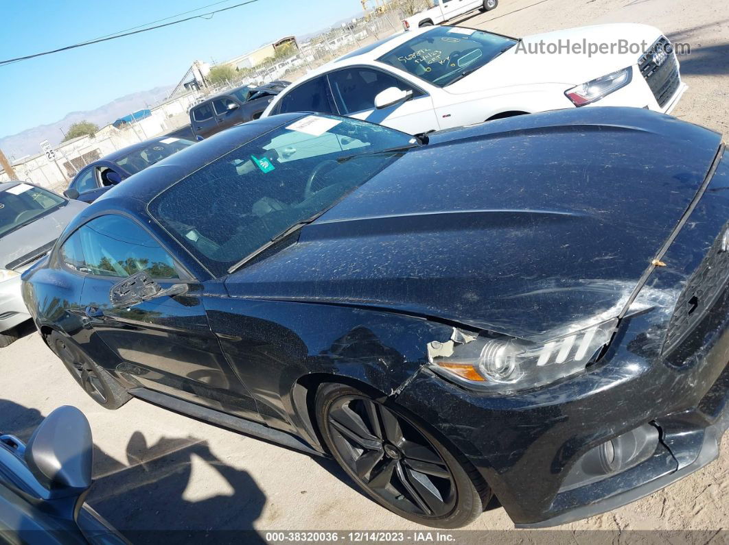 2016 Ford Mustang Ecoboost Black vin: 1FA6P8TH9G5261202