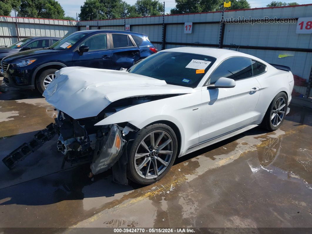 2016 Ford Mustang Ecoboost White vin: 1FA6P8TH9G5267341