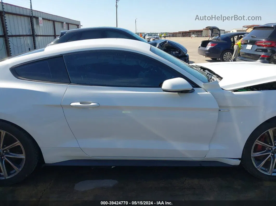 2016 Ford Mustang Ecoboost White vin: 1FA6P8TH9G5267341