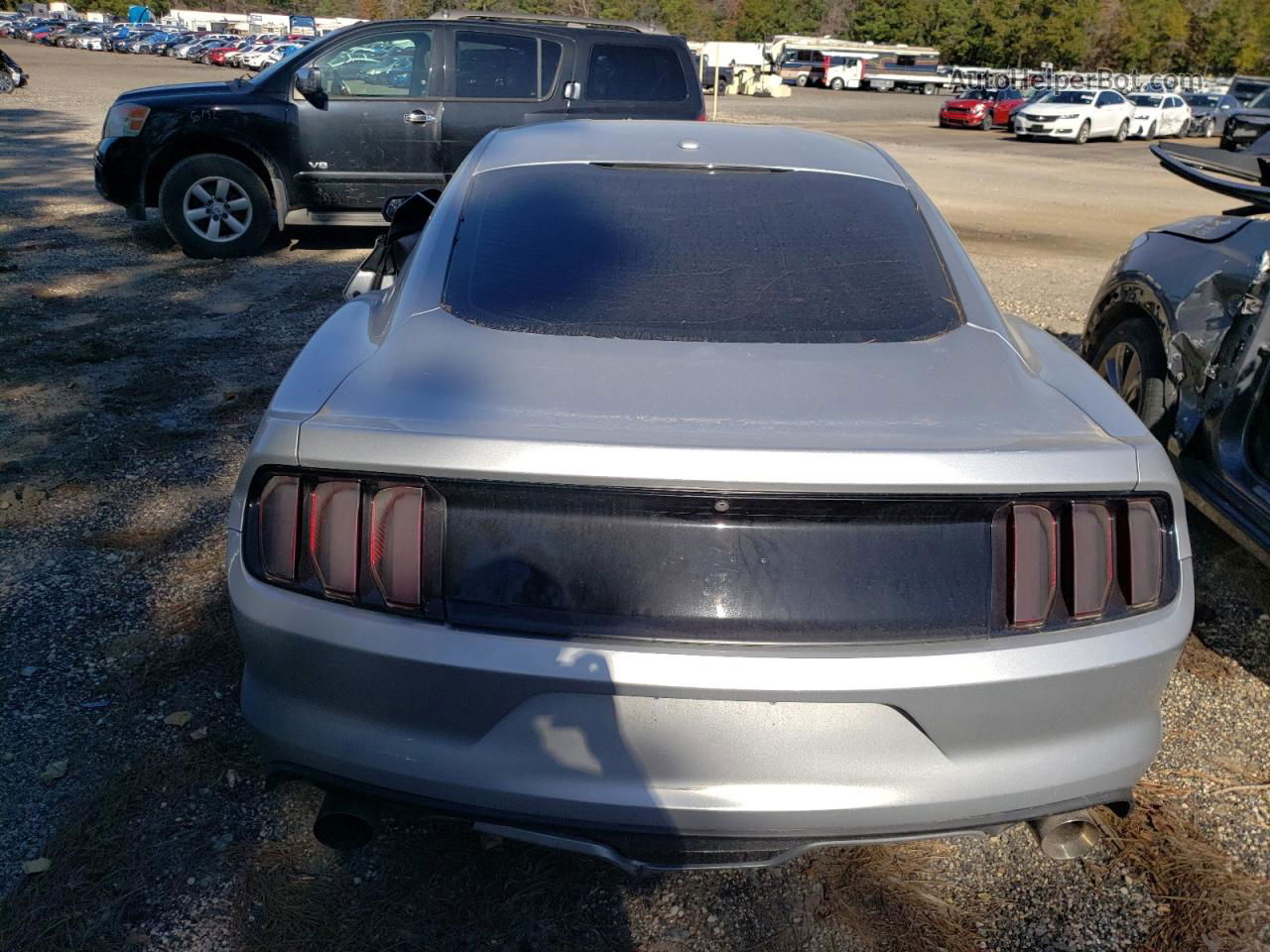 2016 Ford Mustang  Silver vin: 1FA6P8TH9G5268747