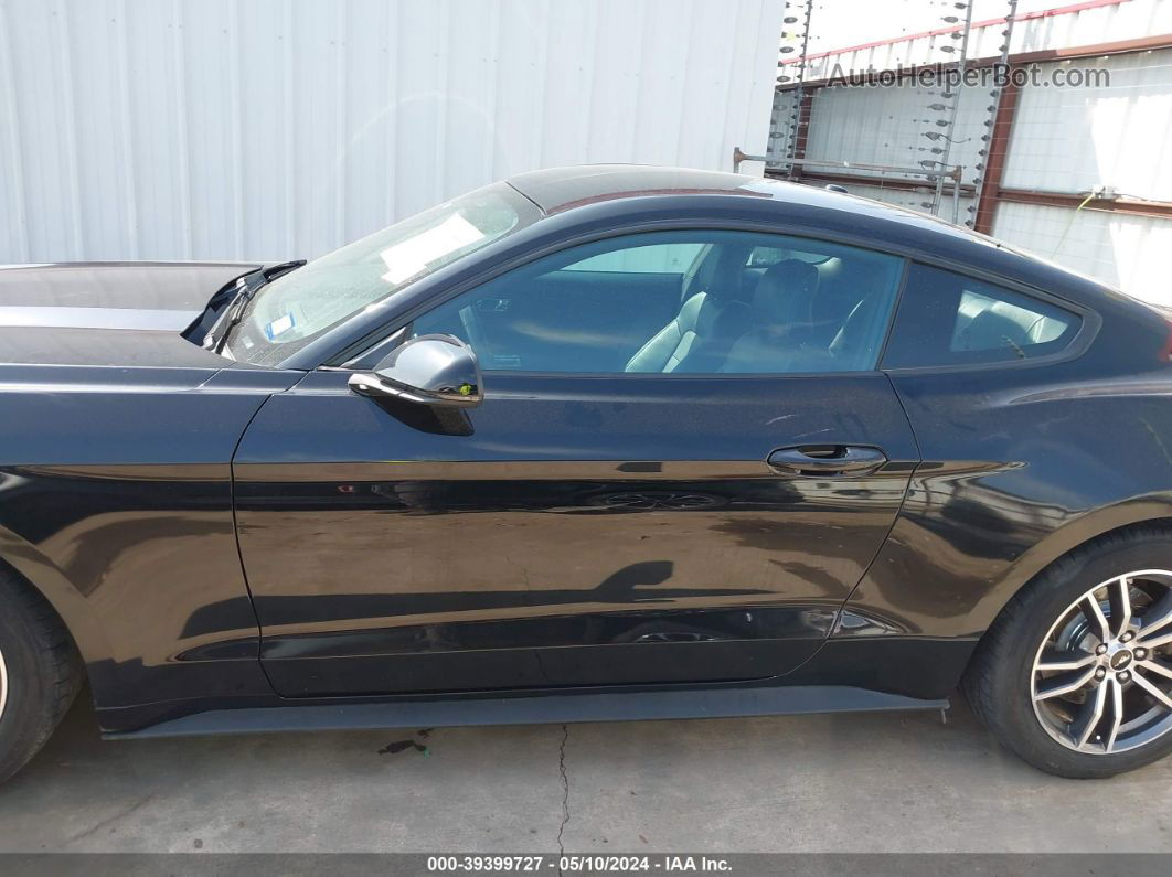 2016 Ford Mustang Ecoboost Черный vin: 1FA6P8TH9G5324217