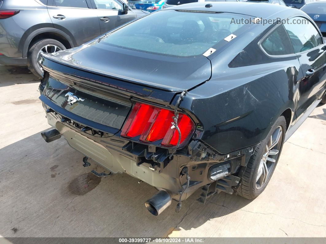 2016 Ford Mustang Ecoboost Black vin: 1FA6P8TH9G5324217