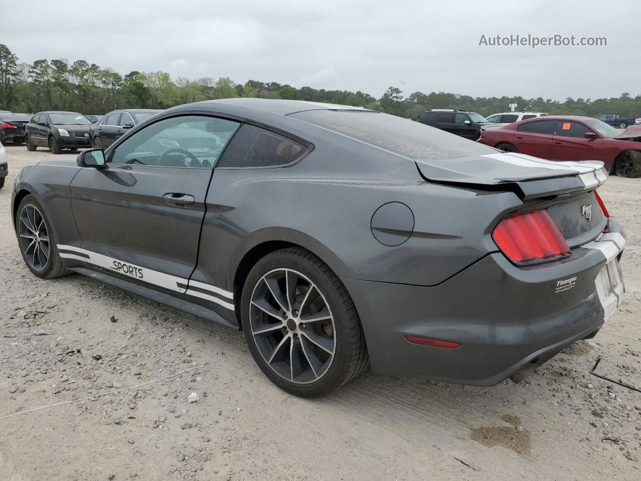 2016 Ford Mustang  Charcoal vin: 1FA6P8TH9G5336190