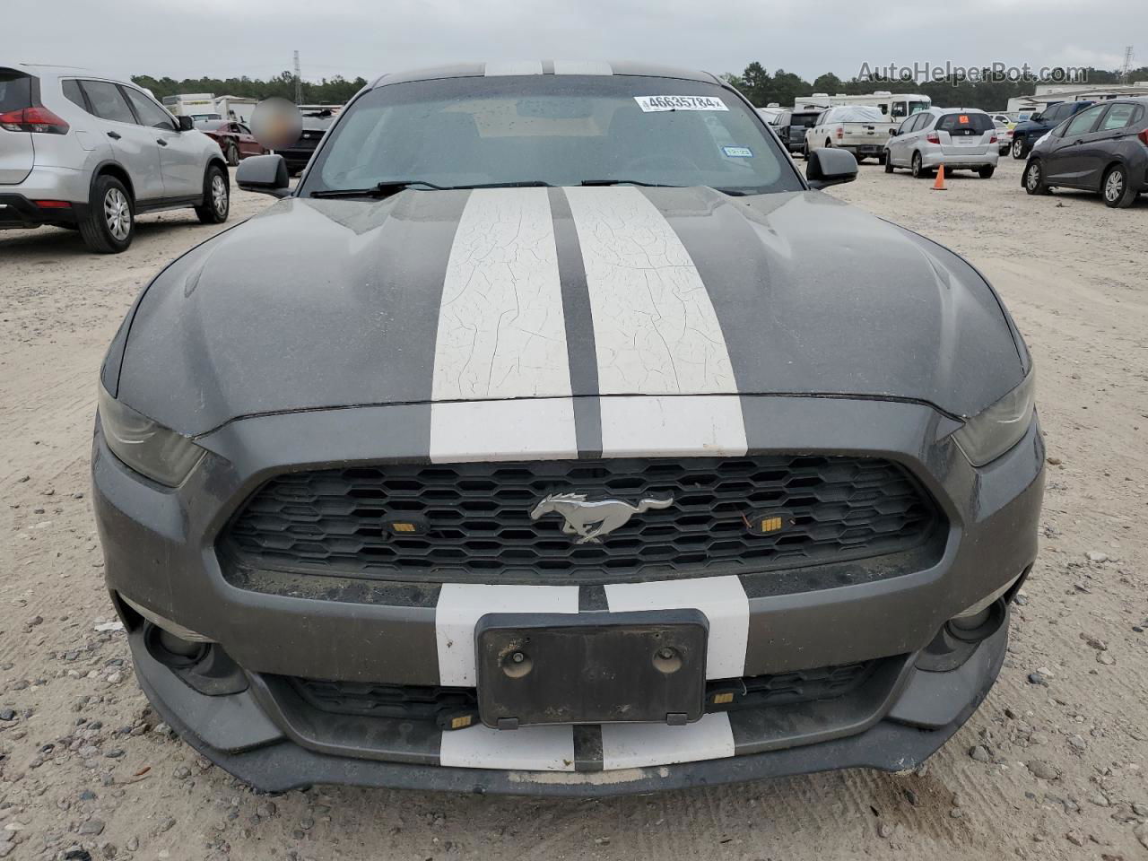 2016 Ford Mustang  Charcoal vin: 1FA6P8TH9G5336190