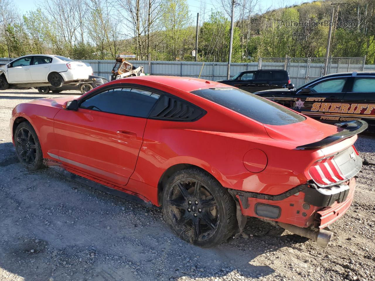 2020 Ford Mustang  Red vin: 1FA6P8TH9L5108491