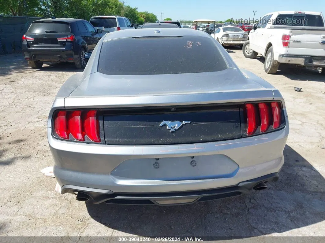 2020 Ford Mustang Ecoboost Fastback Silver vin: 1FA6P8TH9L5130779