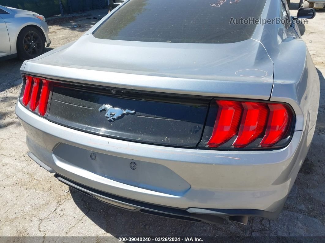 2020 Ford Mustang Ecoboost Fastback Silver vin: 1FA6P8TH9L5130779