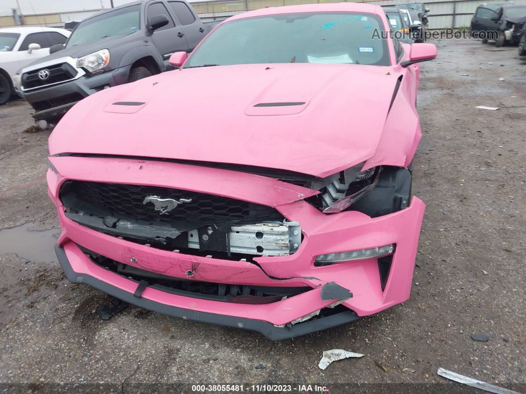 2020 Ford Mustang Ecoboost  Pink vin: 1FA6P8TH9L5154404