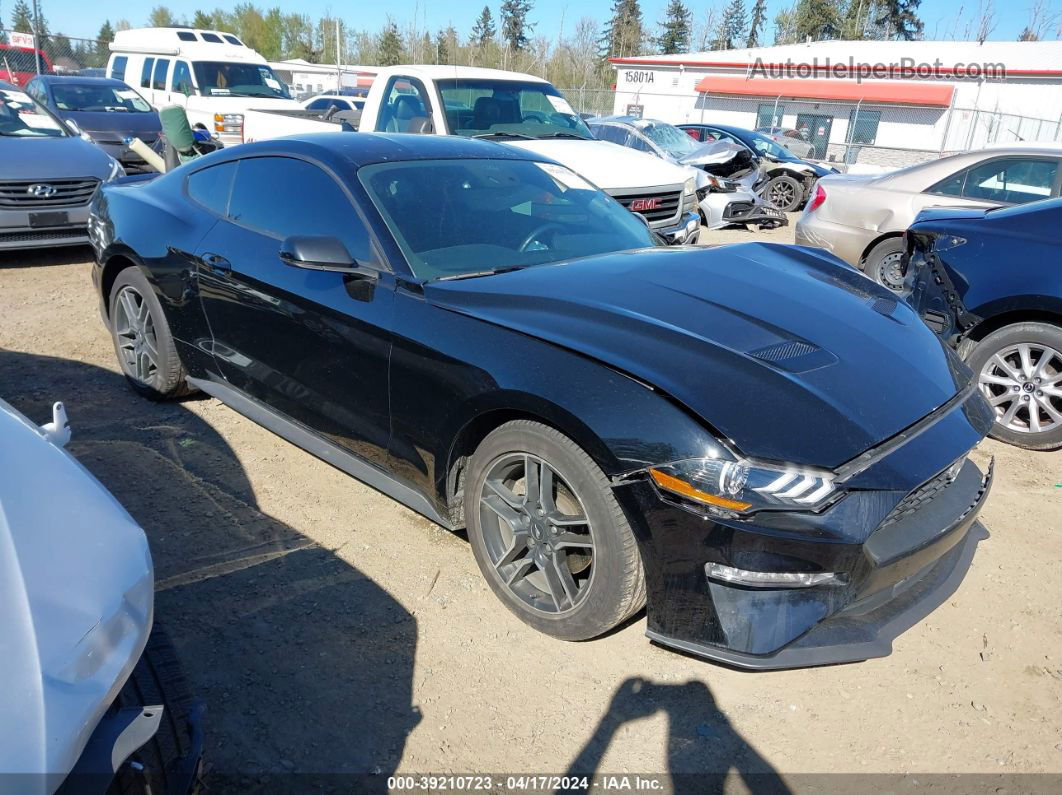 2020 Ford Mustang Ecoboost Premium Fastback Black vin: 1FA6P8TH9L5171722