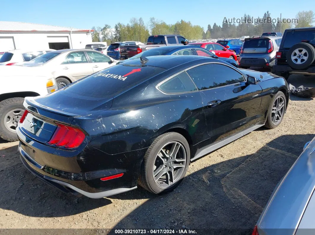 2020 Ford Mustang Ecoboost Premium Fastback Black vin: 1FA6P8TH9L5171722