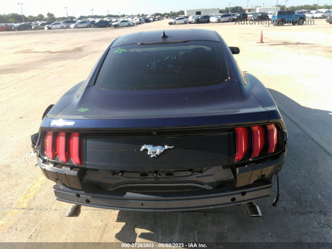 2020 Ford Mustang Ecoboost Синий vin: 1FA6P8TH9L5188116