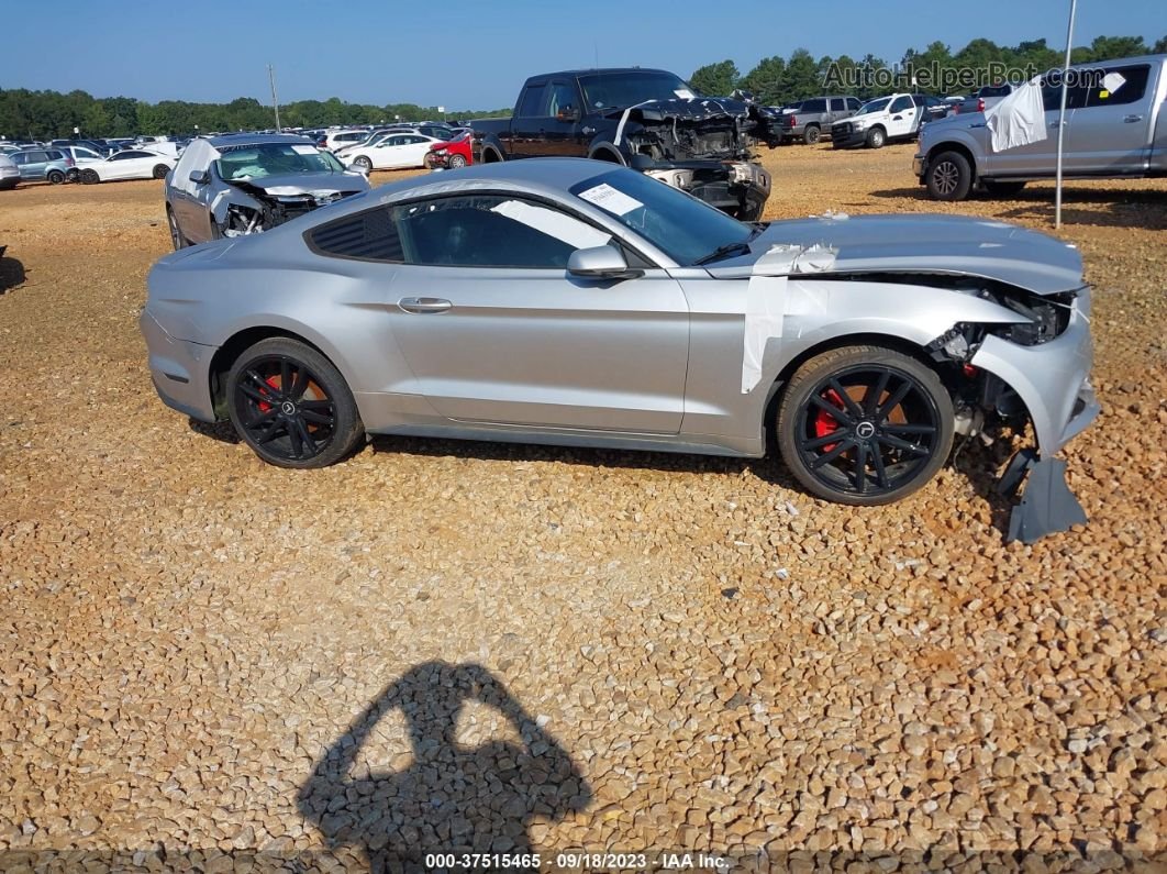 2015 Ford Mustang Ecoboost Silver vin: 1FA6P8THXF5302130