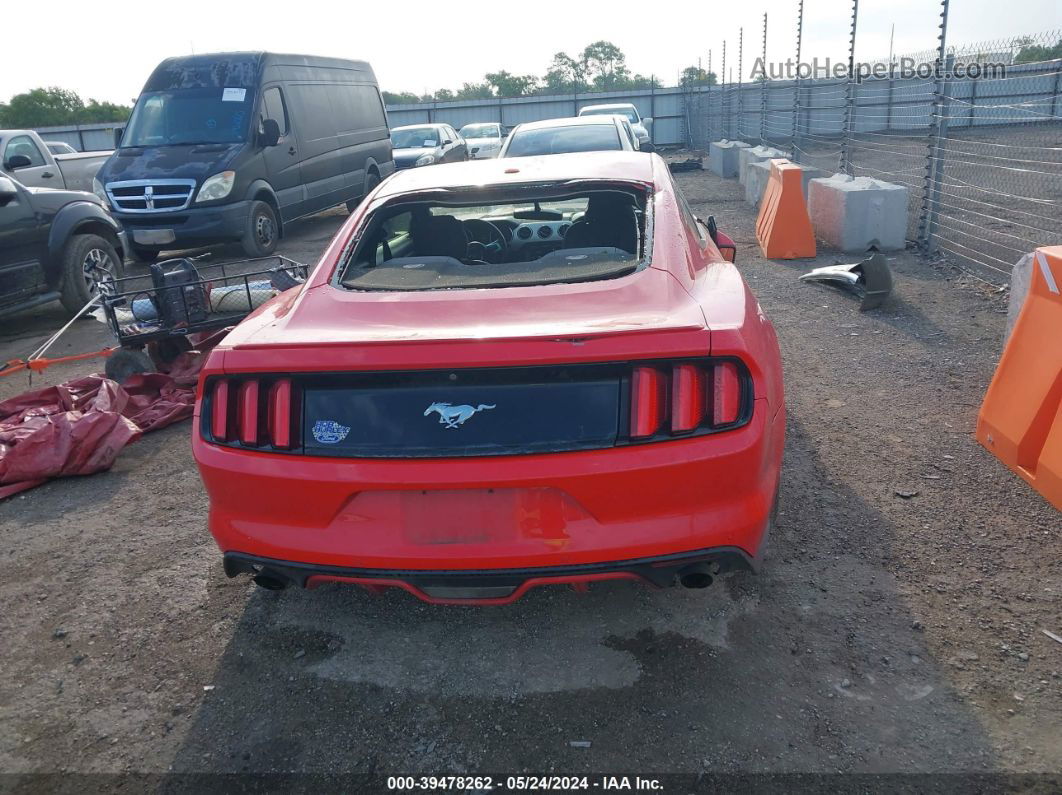 2015 Ford Mustang Ecoboost Red vin: 1FA6P8THXF5310437