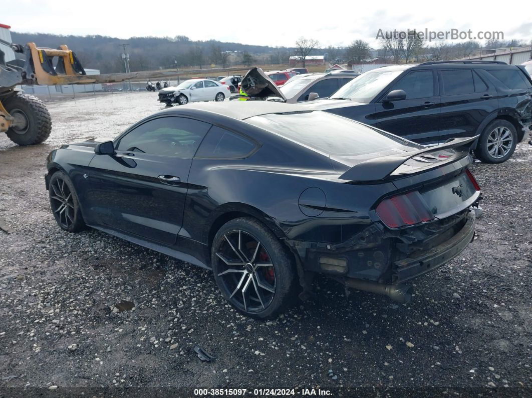 2015 Ford Mustang Ecoboost Black vin: 1FA6P8THXF5328890