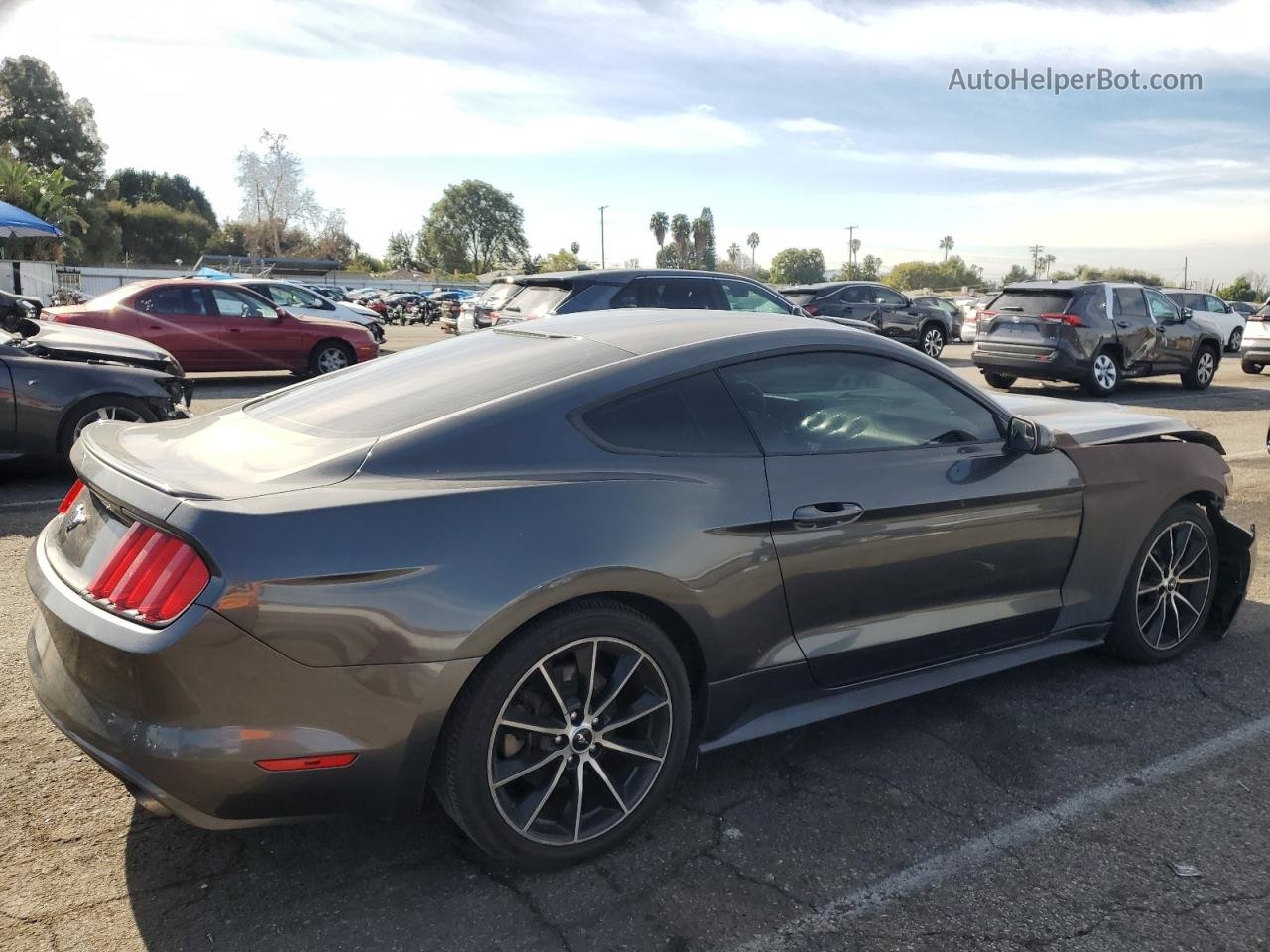 2015 Ford Mustang  Charcoal vin: 1FA6P8THXF5351781