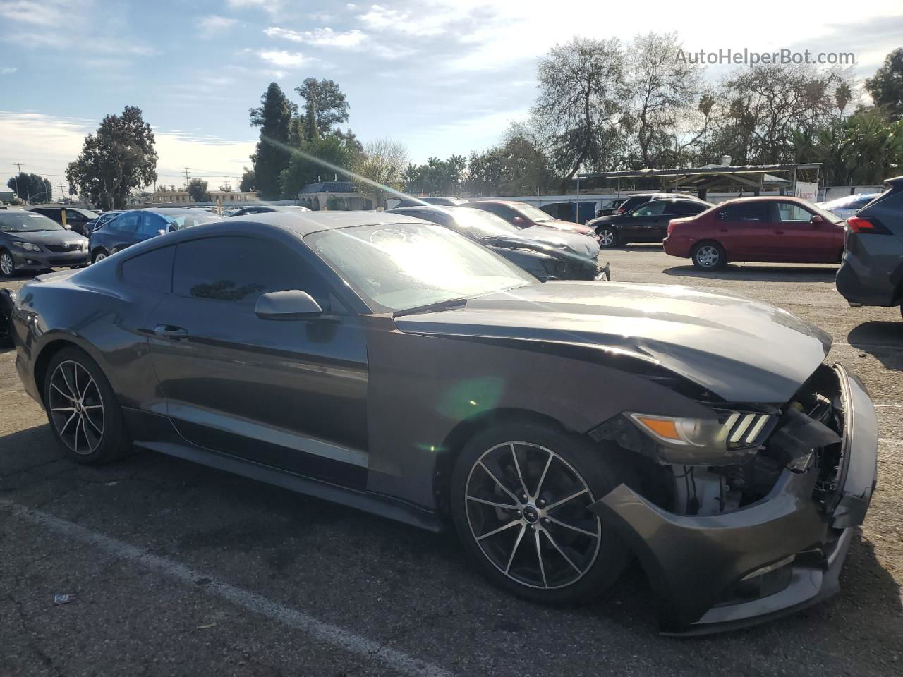 2015 Ford Mustang  Charcoal vin: 1FA6P8THXF5351781