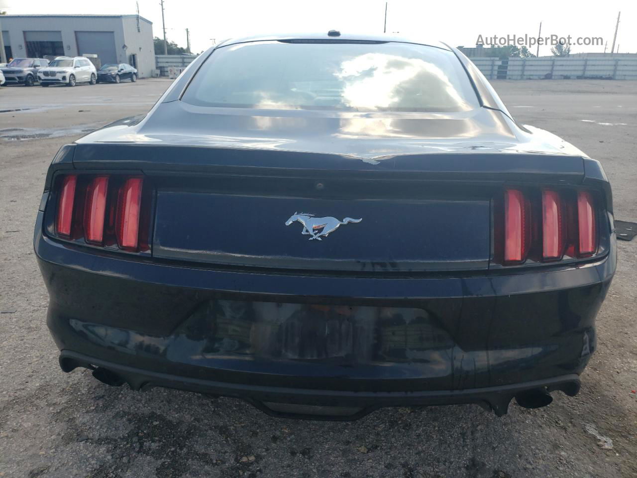 2015 Ford Mustang  Black vin: 1FA6P8THXF5366667