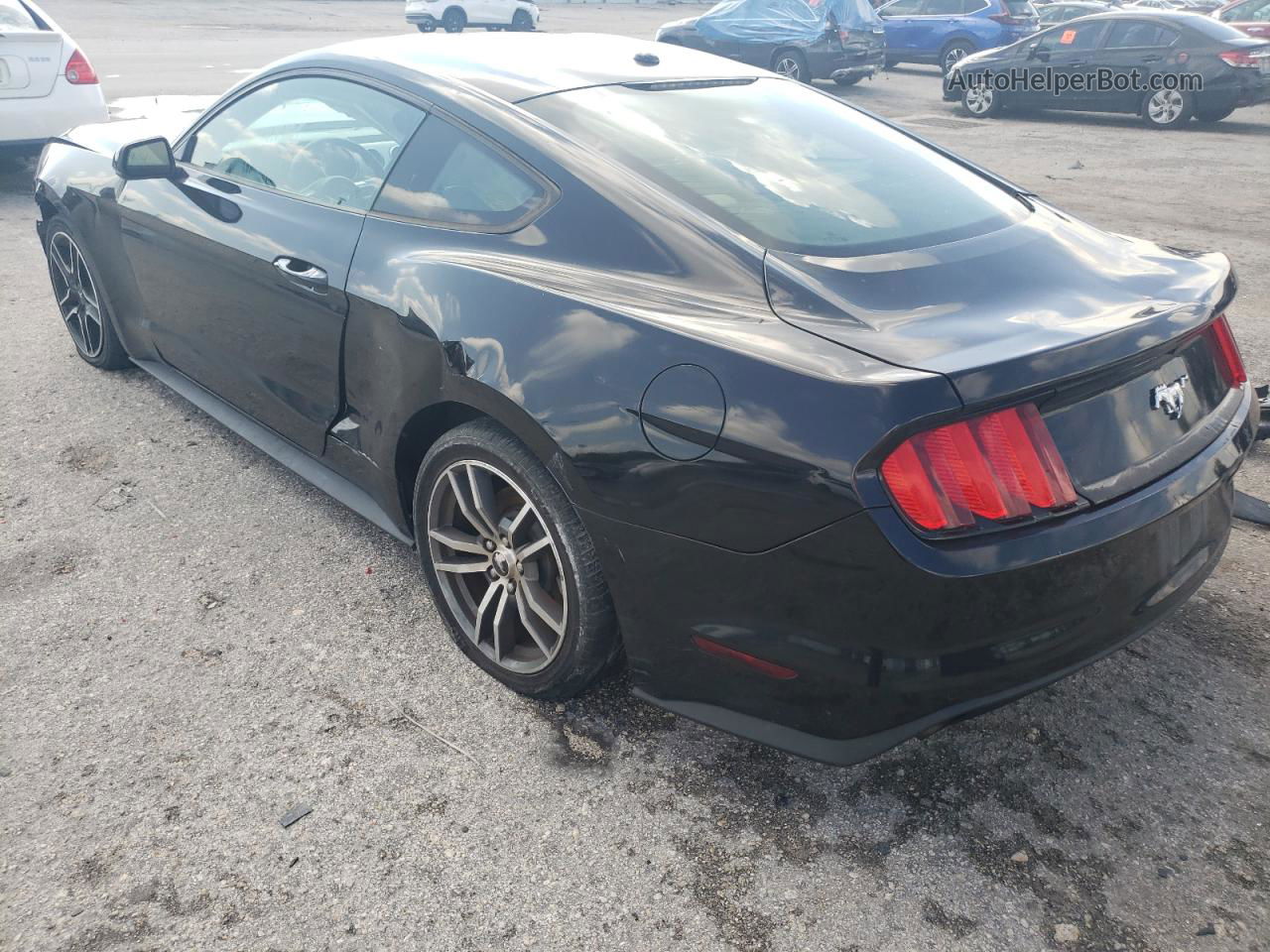 2015 Ford Mustang  Black vin: 1FA6P8THXF5366667