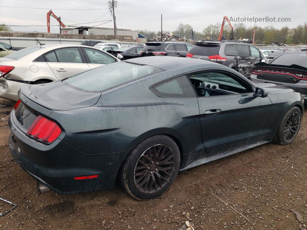 2015 Ford Mustang  Gray vin: 1FA6P8THXF5379550