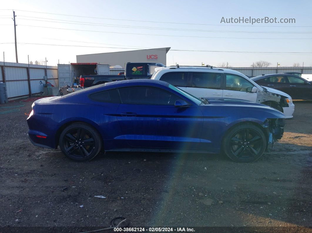 2015 Ford Mustang Ecoboost Blue vin: 1FA6P8THXF5385994