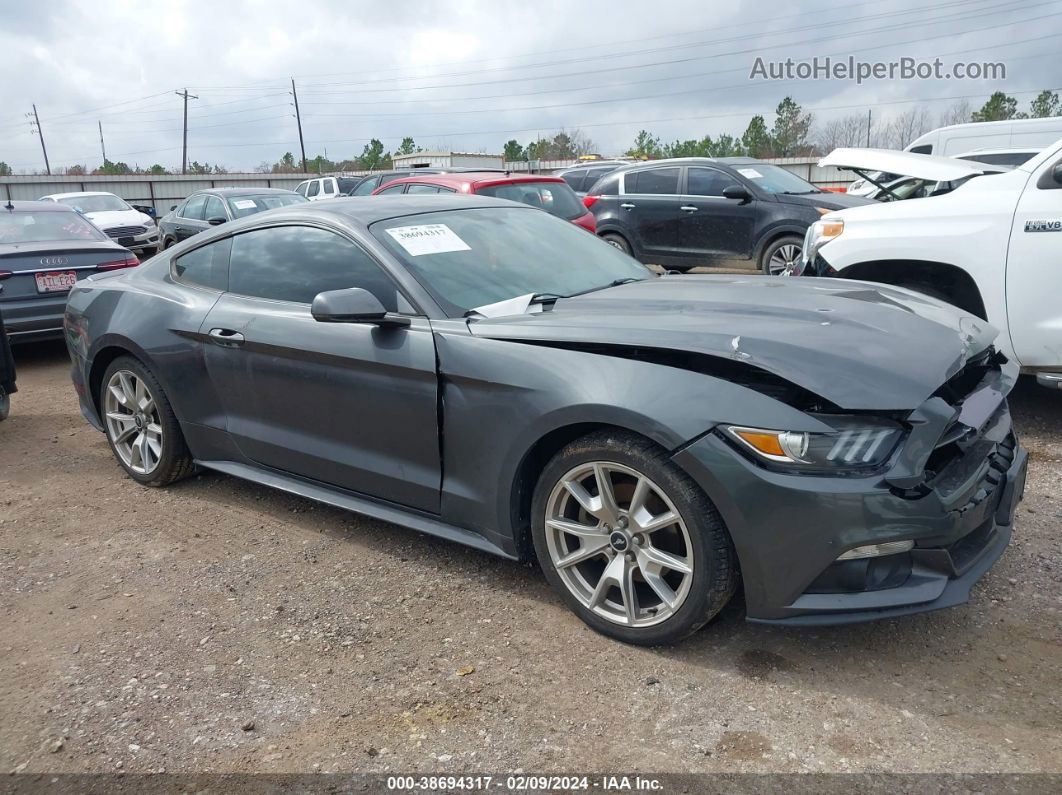 2015 Ford Mustang Ecoboost Серый vin: 1FA6P8THXF5412773