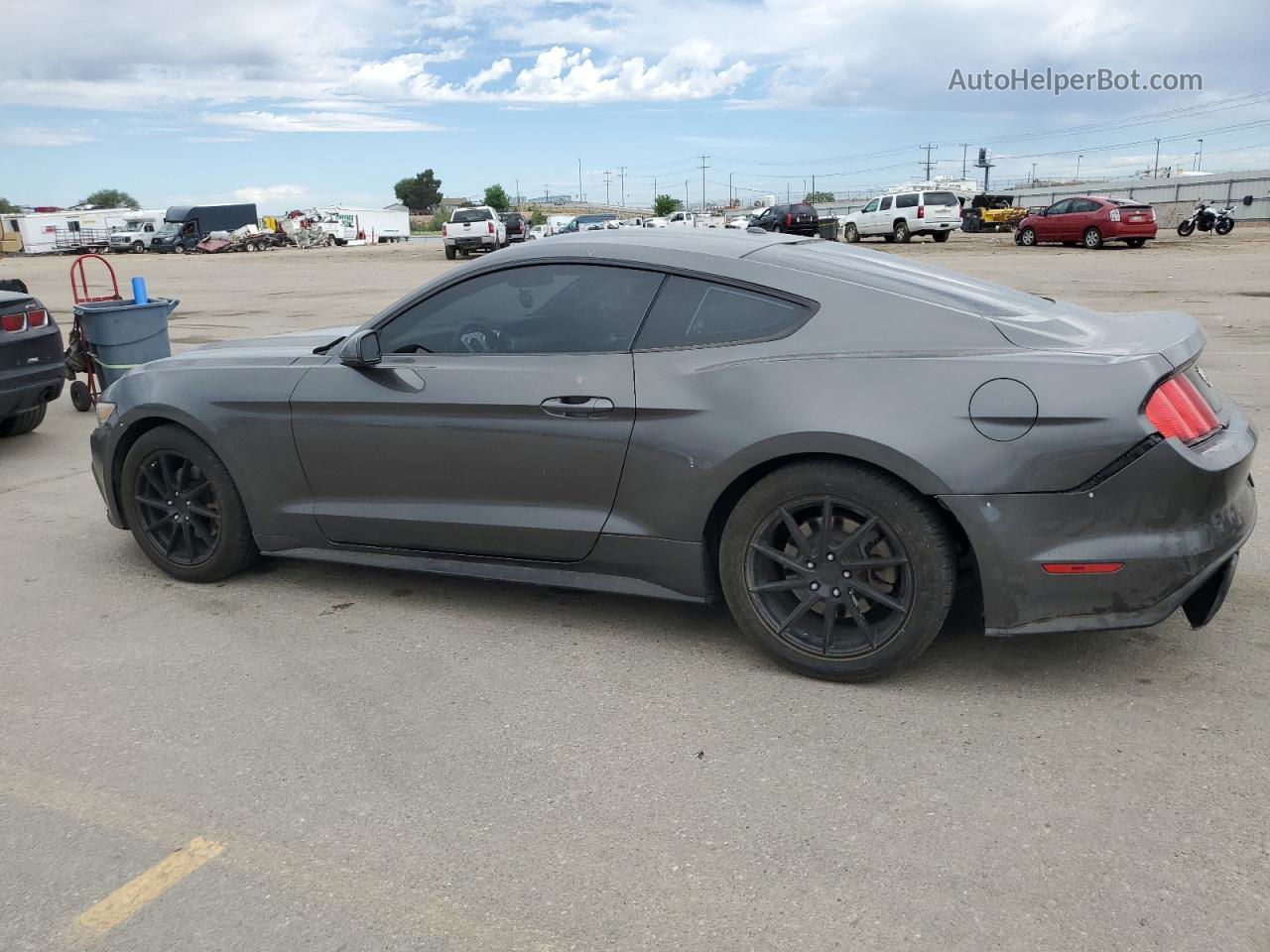 2016 Ford Mustang  Gray vin: 1FA6P8THXG5206760