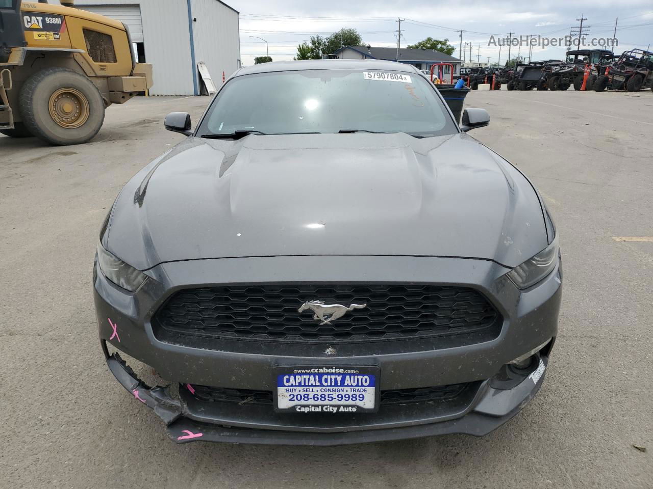 2016 Ford Mustang  Gray vin: 1FA6P8THXG5206760