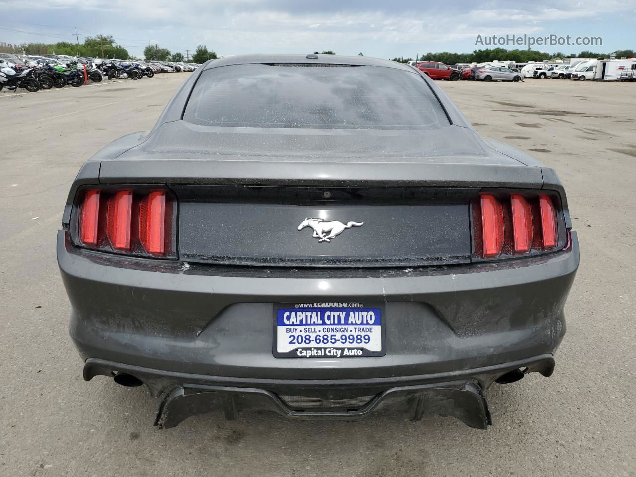 2016 Ford Mustang  Gray vin: 1FA6P8THXG5206760