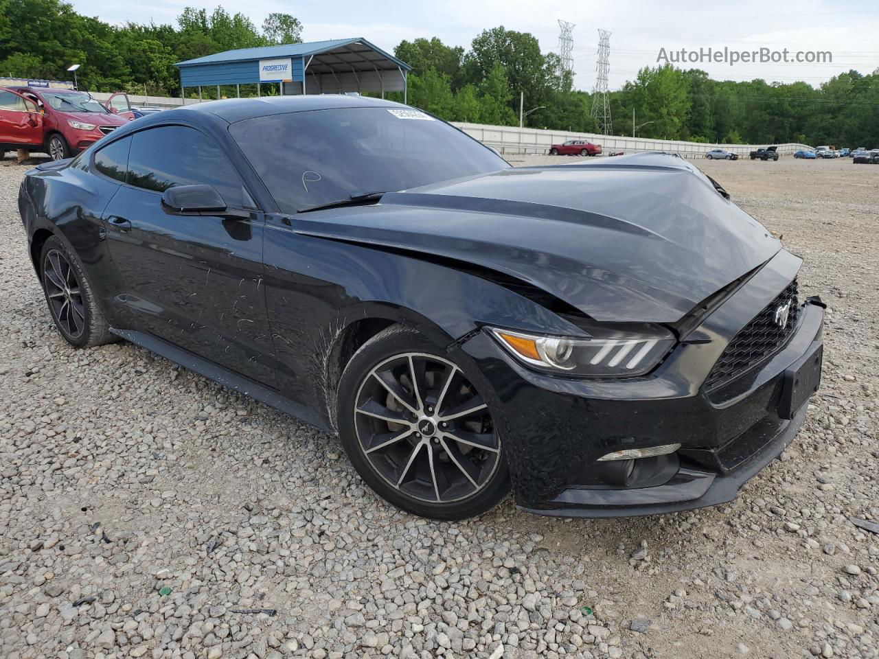 2016 Ford Mustang  Black vin: 1FA6P8THXG5221615