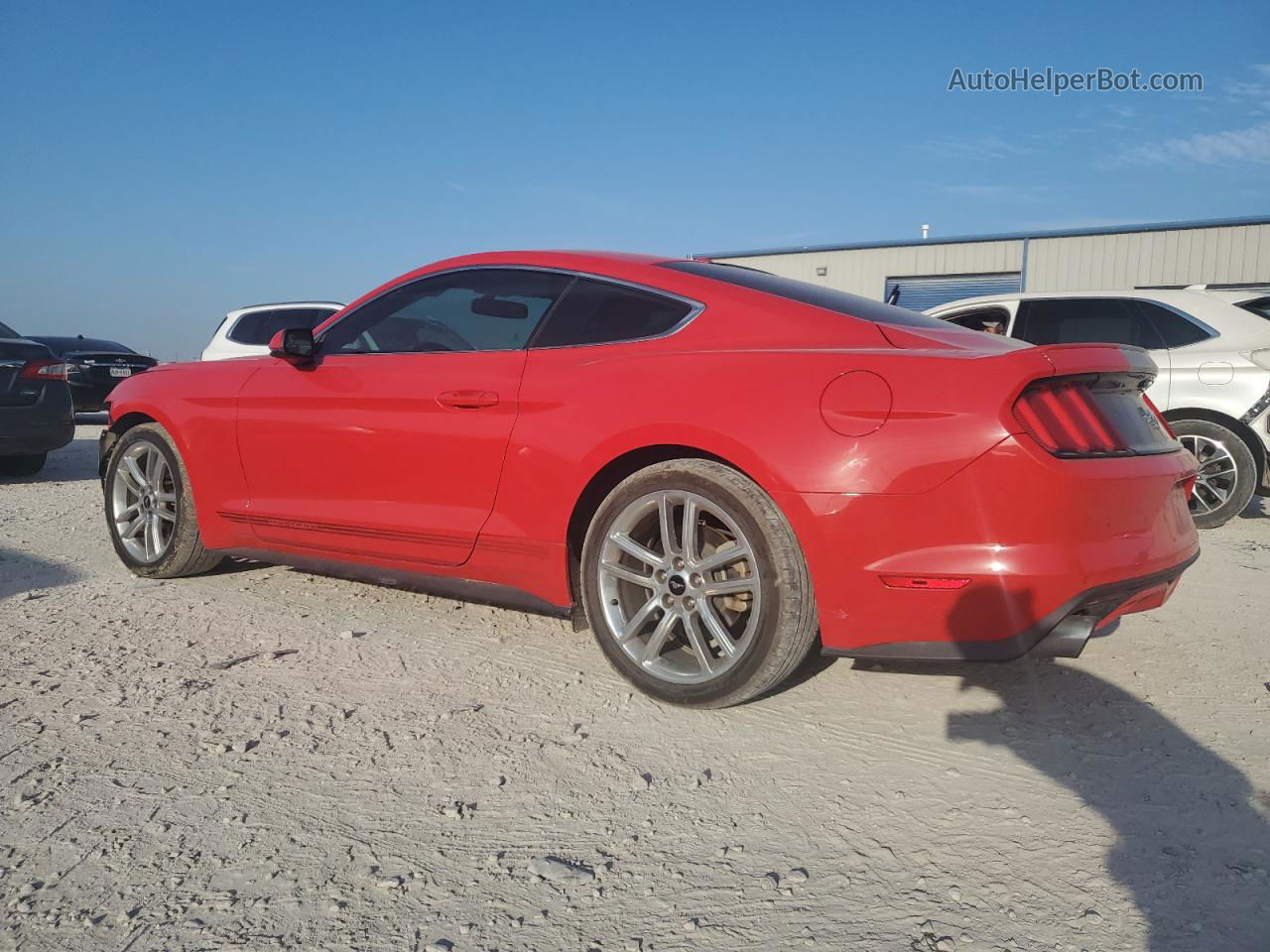 2016 Ford Mustang  Красный vin: 1FA6P8THXG5256249