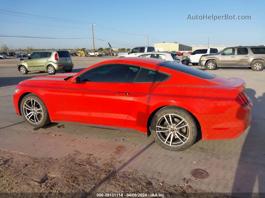 2016 Ford Mustang Ecoboost Orange vin: 1FA6P8THXG5272645