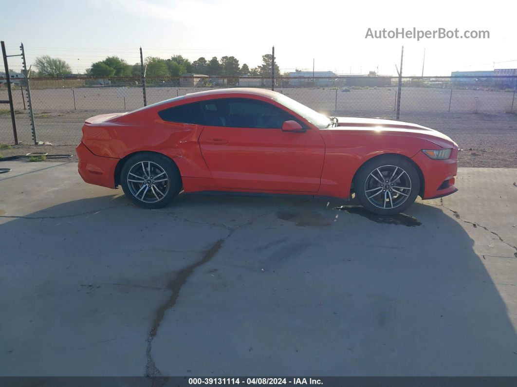 2016 Ford Mustang Ecoboost Orange vin: 1FA6P8THXG5272645