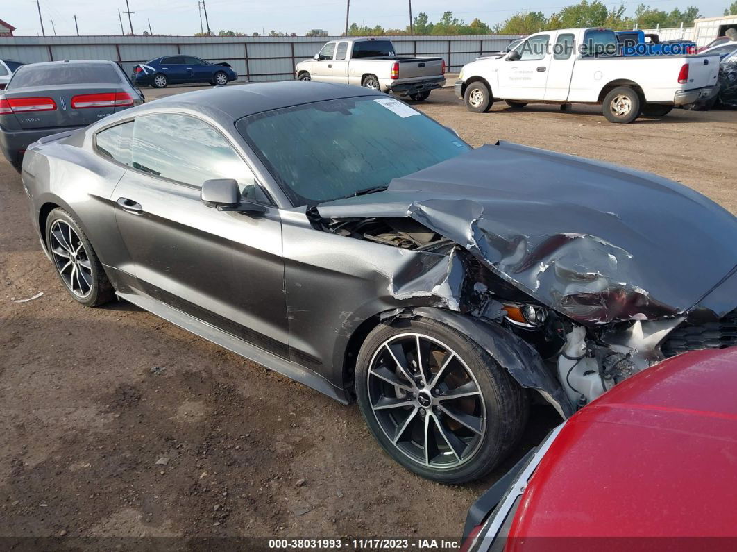 2016 Ford Mustang Ecoboost Серый vin: 1FA6P8THXG5310116