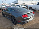 2016 Ford Mustang Ecoboost Gray vin: 1FA6P8THXG5310116