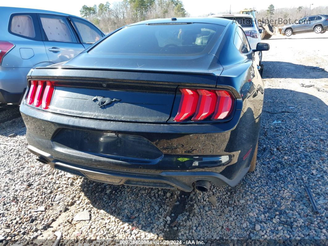 2019 Ford Mustang Ecoboost Черный vin: 1FA6P8THXK5158069