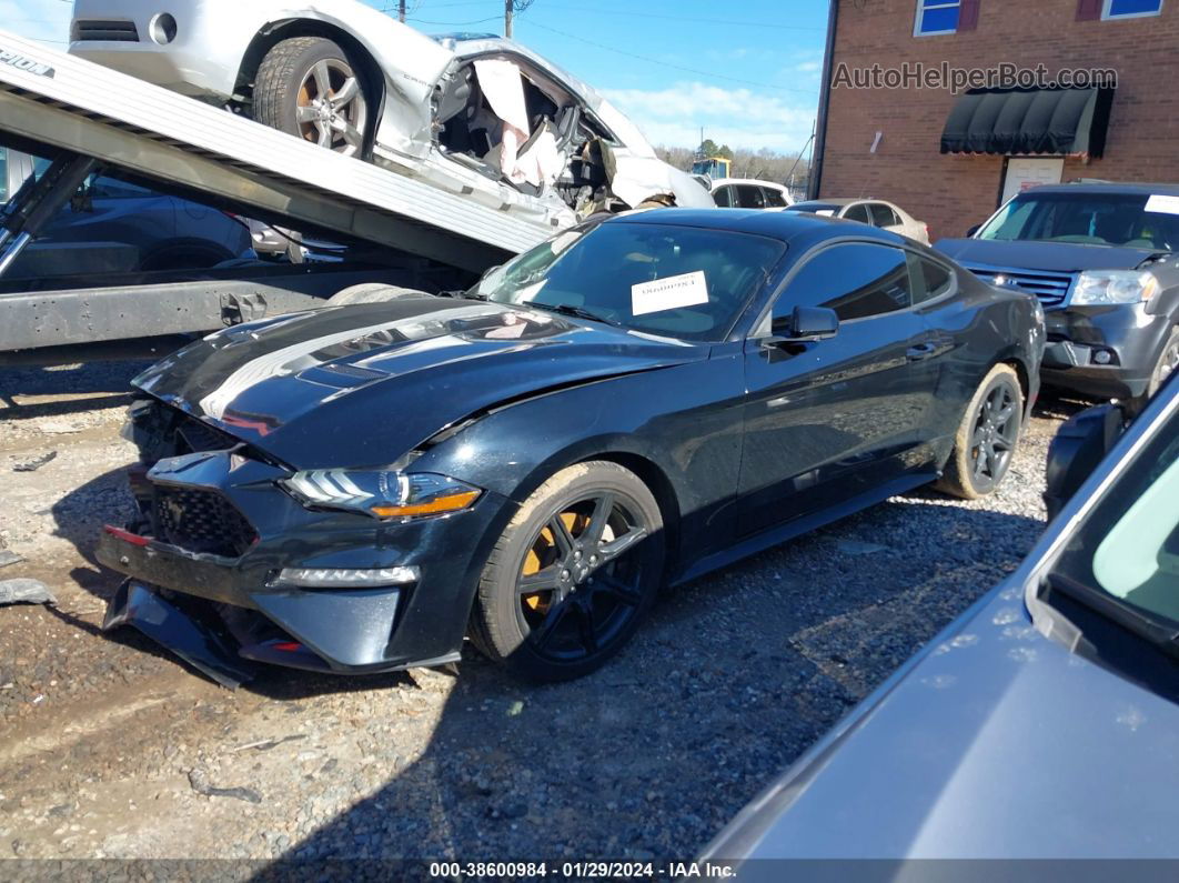 2019 Ford Mustang Ecoboost Черный vin: 1FA6P8THXK5158069