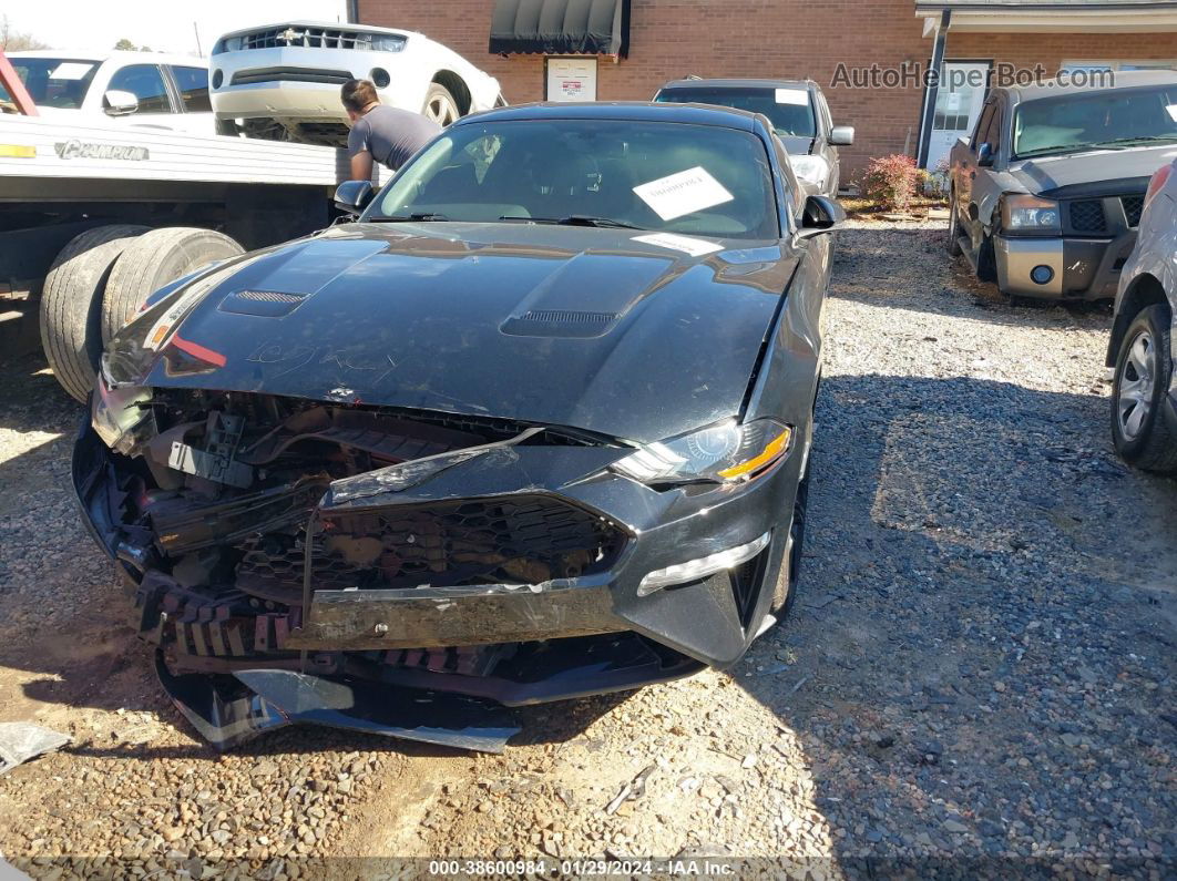 2019 Ford Mustang Ecoboost Черный vin: 1FA6P8THXK5158069