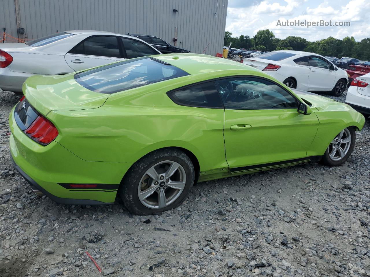 2020 Ford Mustang  Green vin: 1FA6P8THXL5129060