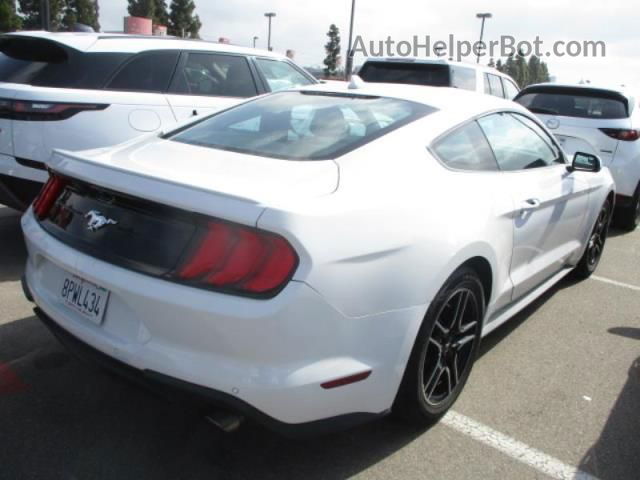 2020 Ford Mustang Ecoboost Белый vin: 1FA6P8THXL5138714